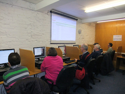 Beginners Computer Class At Tallow Computer Training Centre